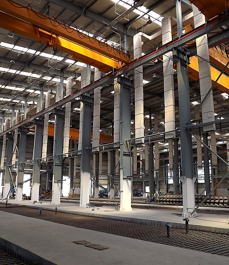Al-Nayria workshop industrial construction project, Saudi Arabia