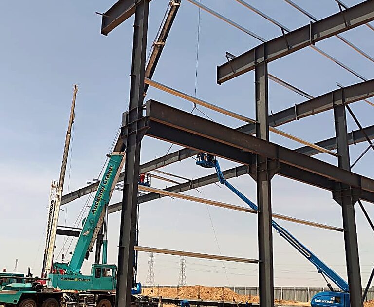 Thermomechanic workshop industrial construction, Jubail, Saudi Arabia
