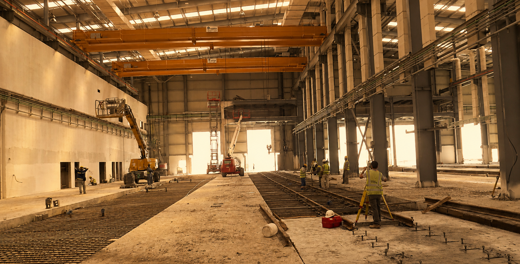 Al-Nayria workshop construction project by APCC
