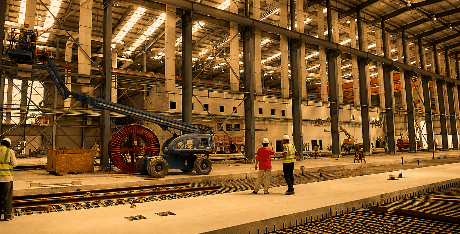 Al-Nayria workshop construction project by APCC